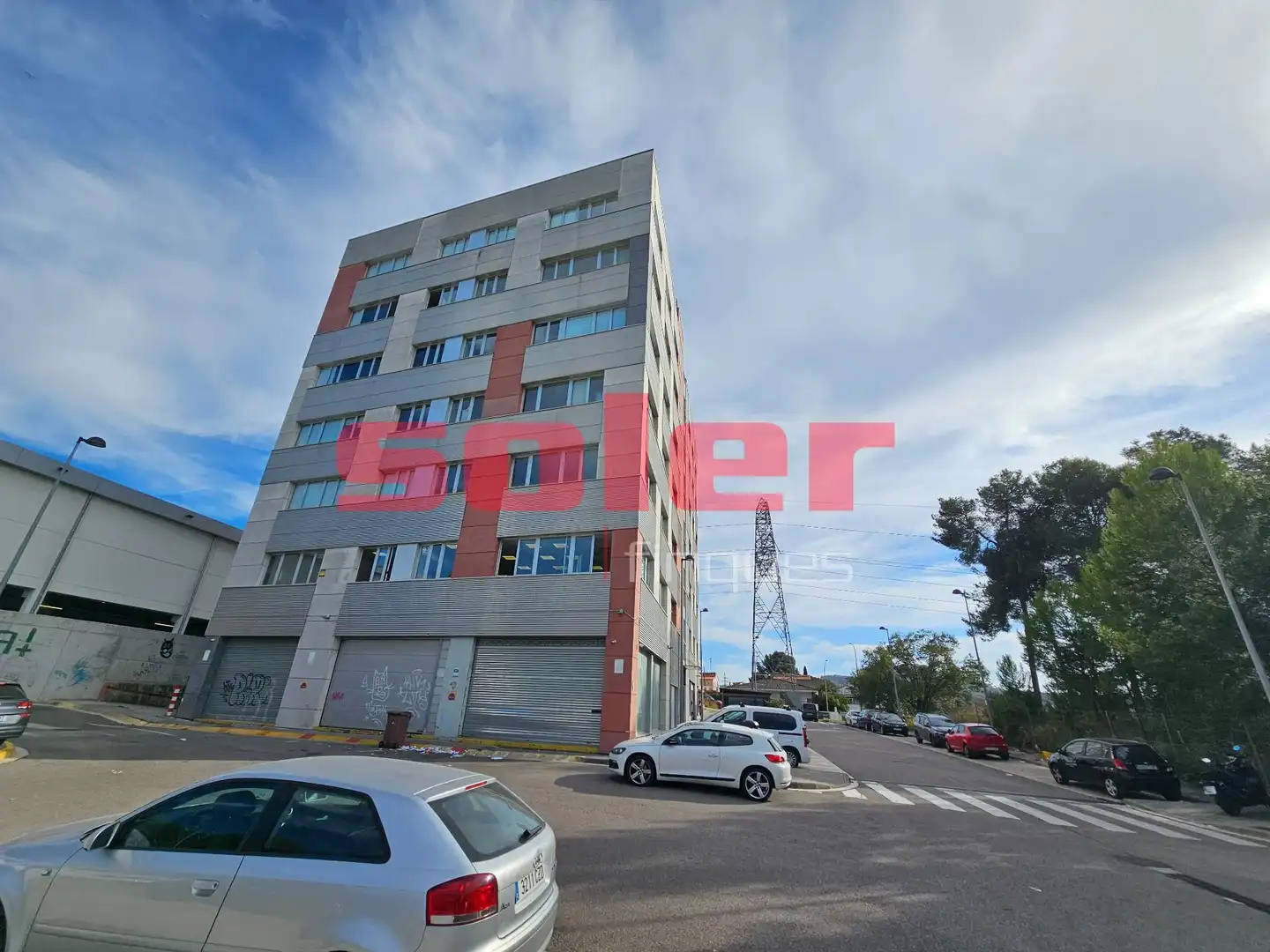 Vista exterior de Oficina de lloguer en Rubí amb Aire condicionat i Traster