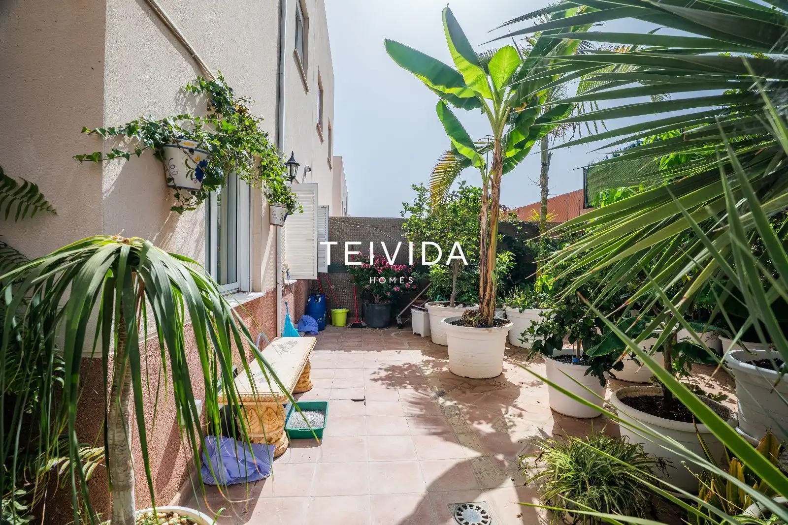 Terrassa de Casa adosada en venda en Adeje amb Aire condicionat, Jardí privat i Terrassa