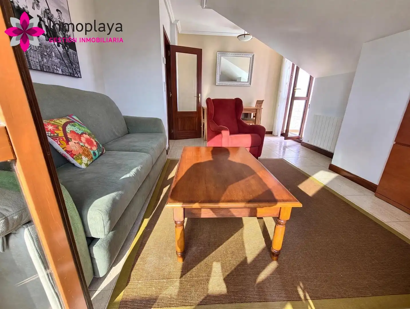 Living room of Flat for sale in Noja  with Heating, Terrace and Furnished