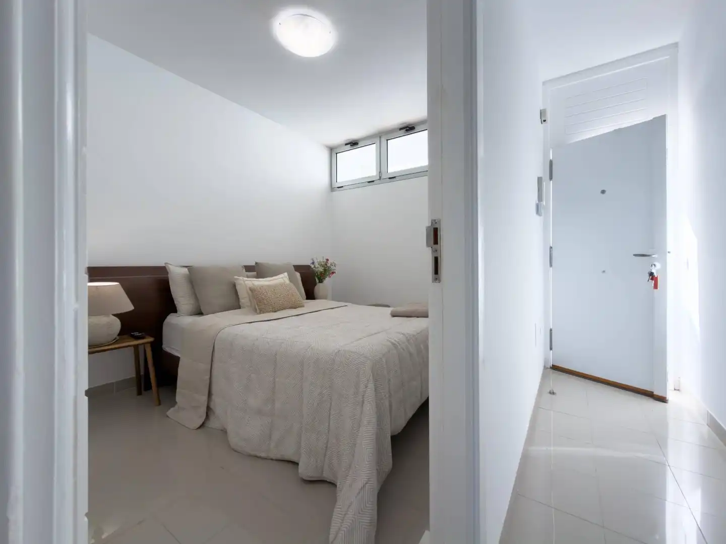Dormitori de Apartament en venda en San Cristóbal de la Laguna amb Jardí privat, Terrassa i Piscina comunitària