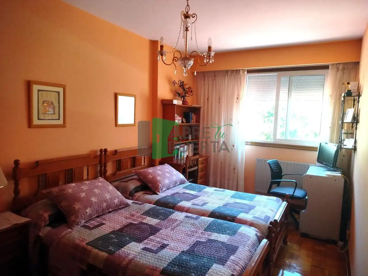Bedroom of Flat for sale in Ourense Capital   with Heating, Storage room and Balcony