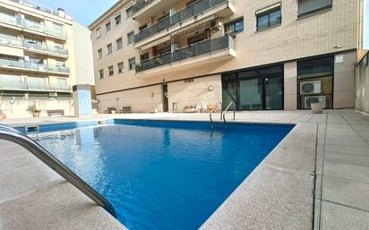 Swimming pool of Flat for sale in Calella  with Heating, Terrace and Furnished