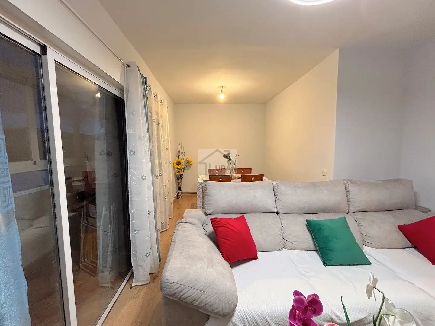 Sala de estar de Piso en venta en Collado Villalba con Calefacción, Parquet y Terraza
