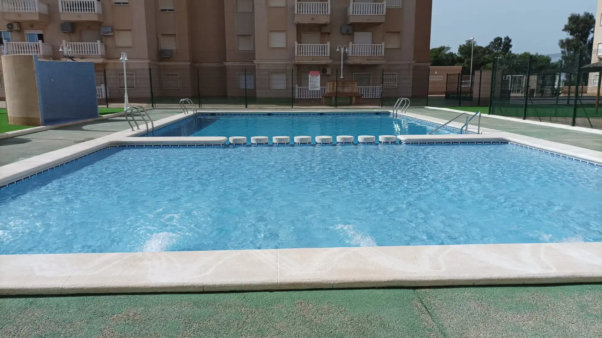Swimming pool of Flat for rent in Cartagena  with Furnished, Oven and Washing machine
