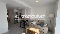 Living room of Flat to rent in  Madrid Capital  with Storage room, Furnished and Washing machine