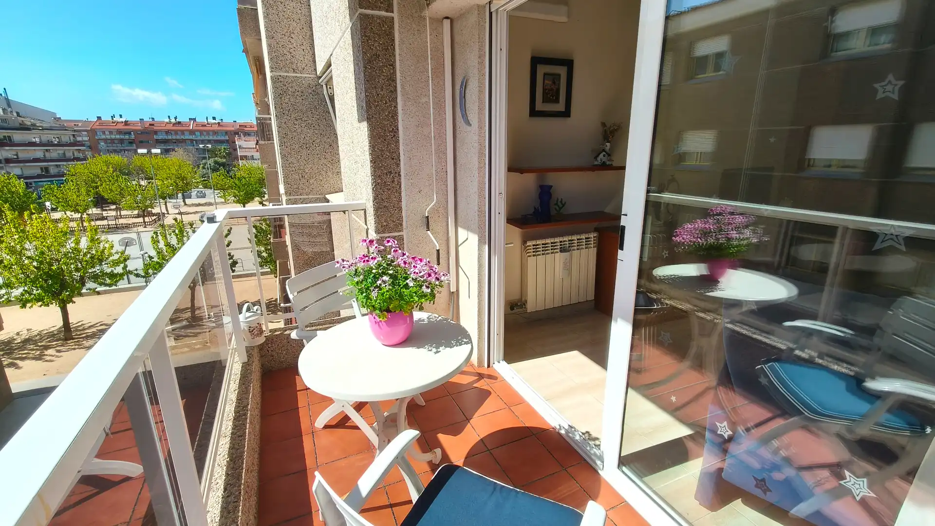 Balcony of Flat for sale in Pineda de Mar  with Heating, Furnished and Oven