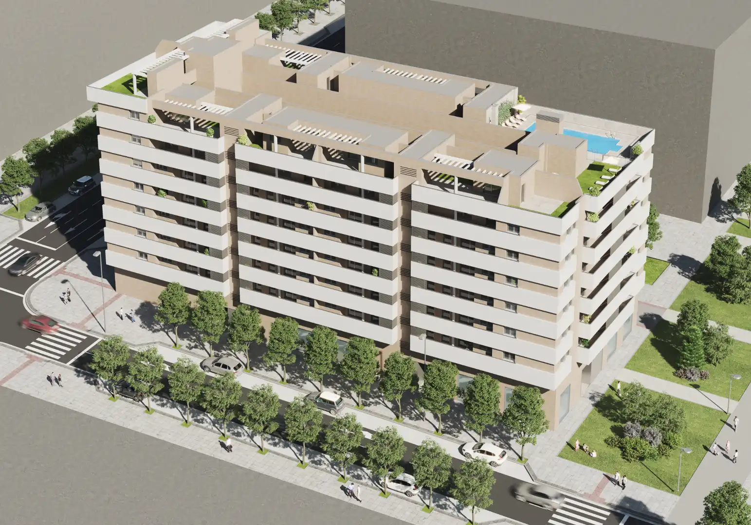 Pis d'obra nova amb terrassa en venda a Montecanal - Valdespartera - Arcosur, imagen 5