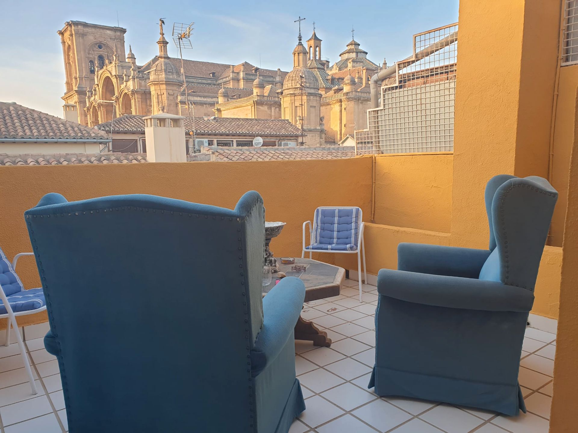 Terrace of Duplex to rent in  Granada Capital  with Terrace, Oven and Washing machine
