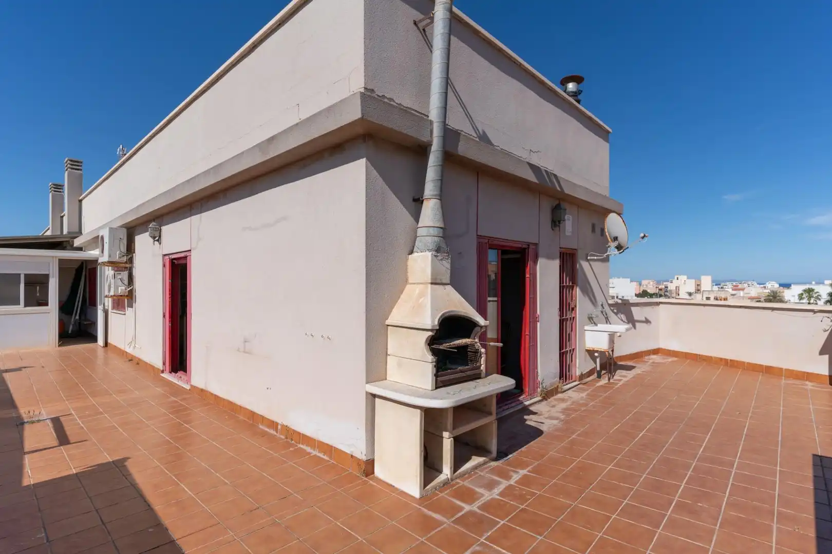 Terraza de Ático en venta en Roquetas de Mar con Aire acondicionado, Terraza y Trastero