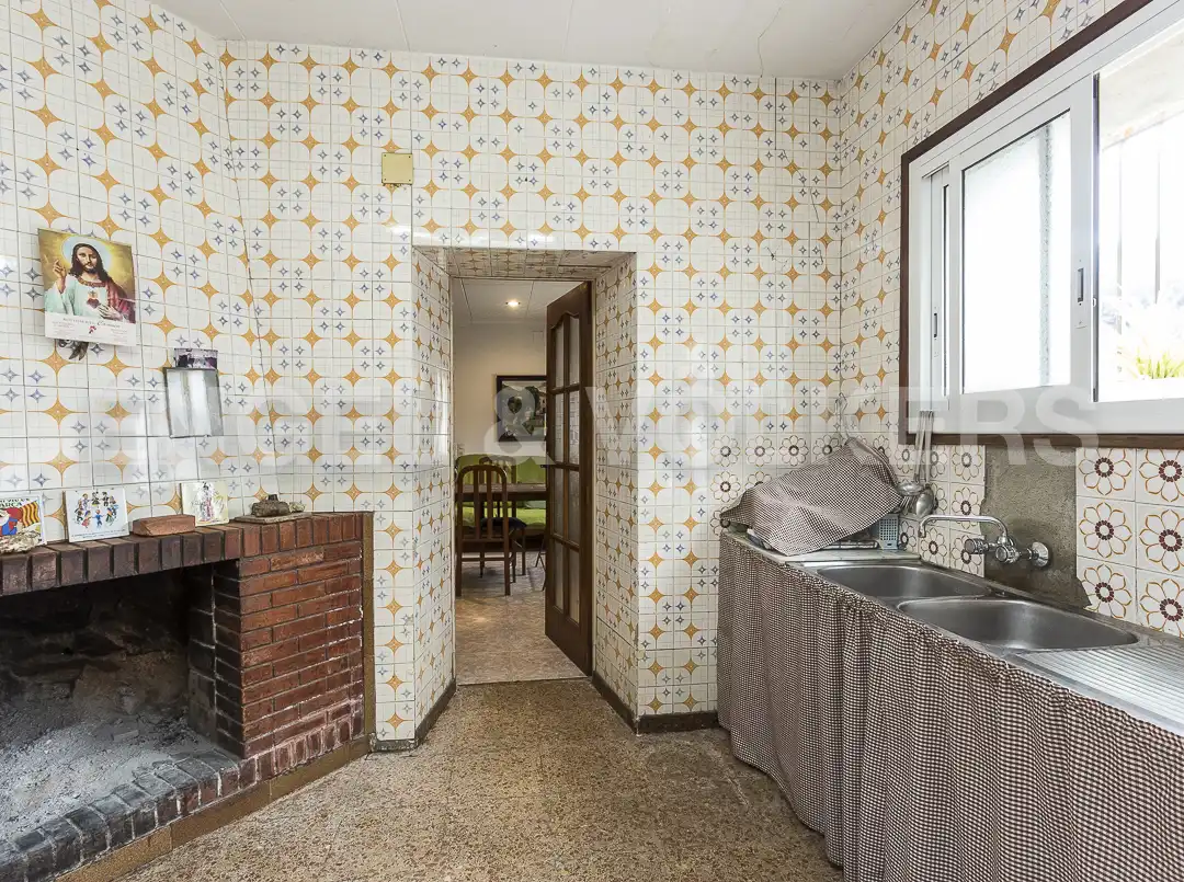 Kitchen of Country homes for sale in Sant Climent de Llobregat  with Heating, Private garden and Terrace