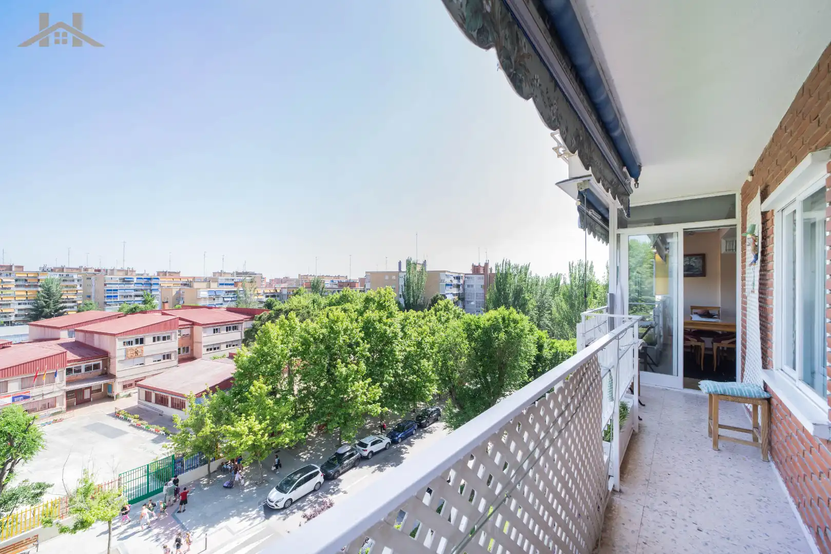 Balcony of Flat for sale in Móstoles  with Air Conditioner, Heating and Terrace