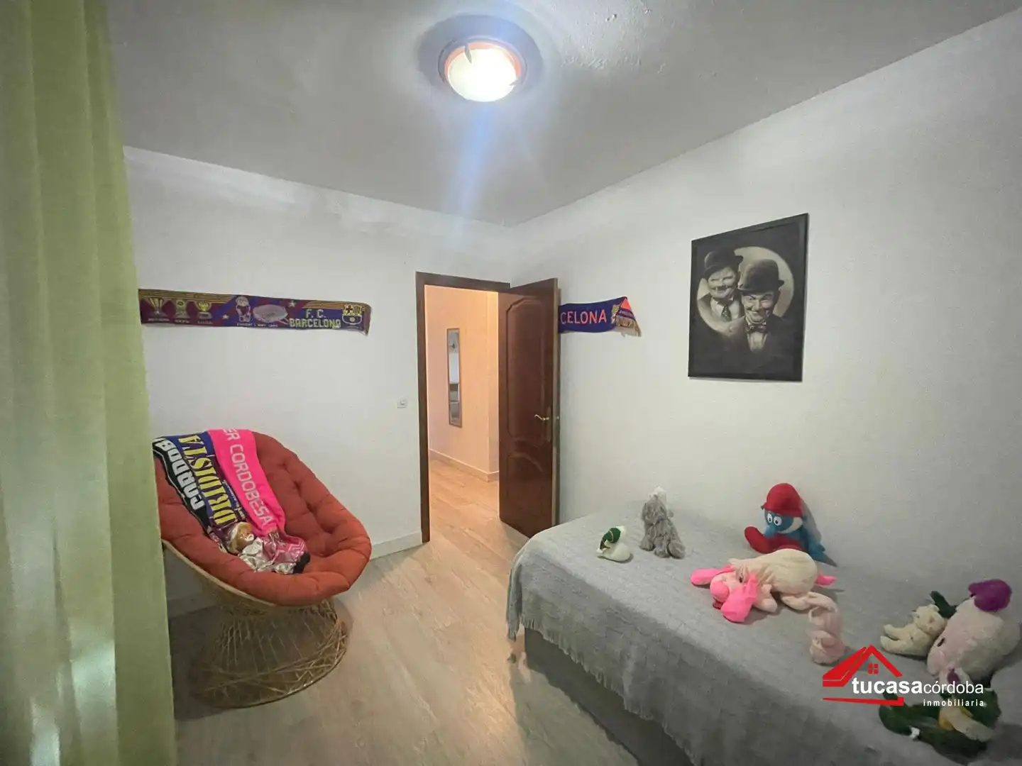 Bedroom of Flat for sale in Córdoba  with Air Conditioner, Parquet flooring and Terrace