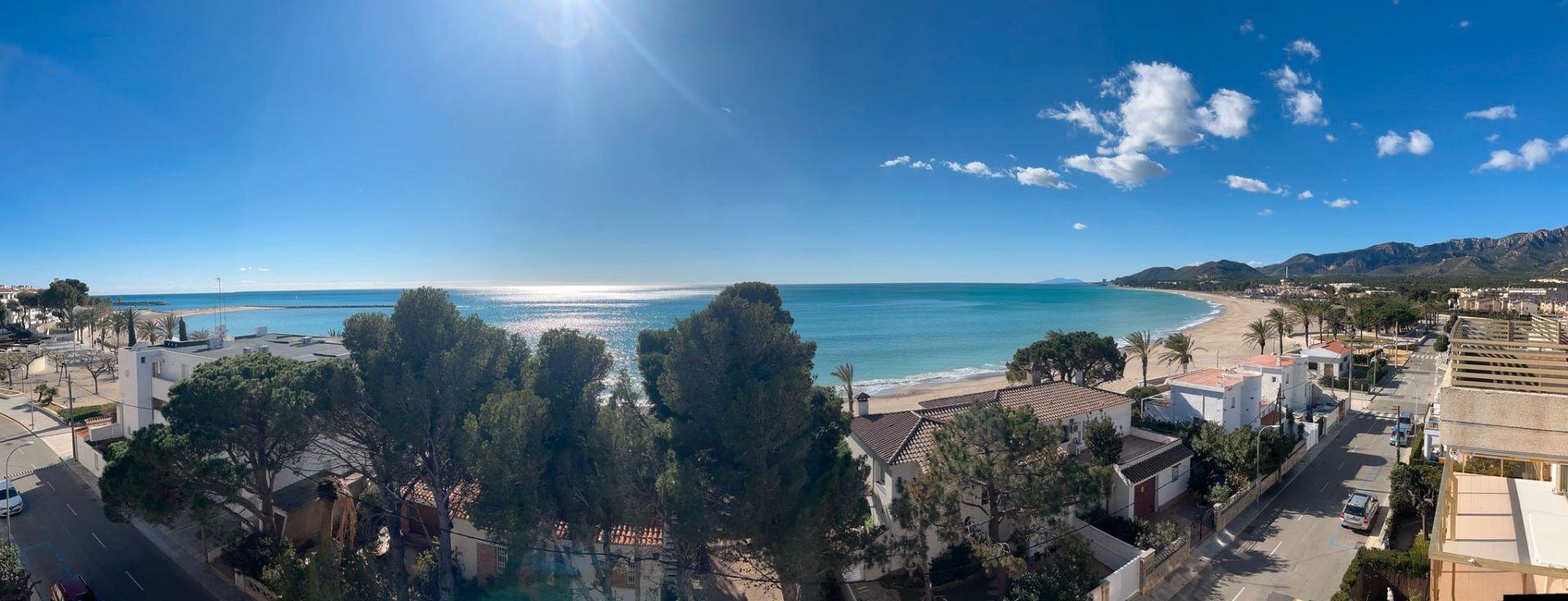 Exterior view of Flat for sale in Vandellòs i l'Hospitalet de l'Infant  with Air Conditioner, Private garden and Terrace