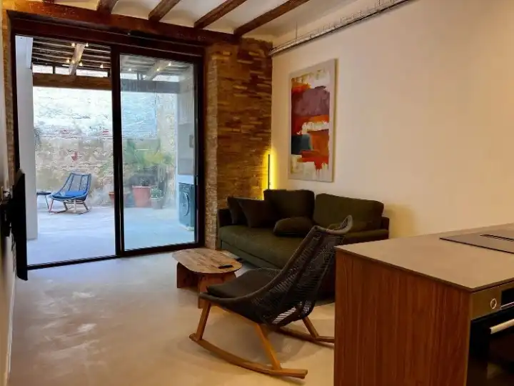 Sala de estar de Casa o chalet de alquiler en Valencia con Aire acondicionado, Calefacción y Jardín privado