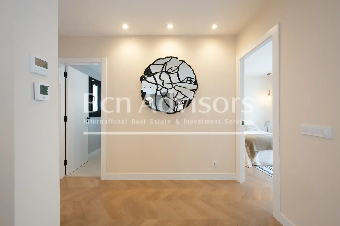 Living room of Flat for sale in Barcelona  with Air Conditioner, Heating and Parquet flooring