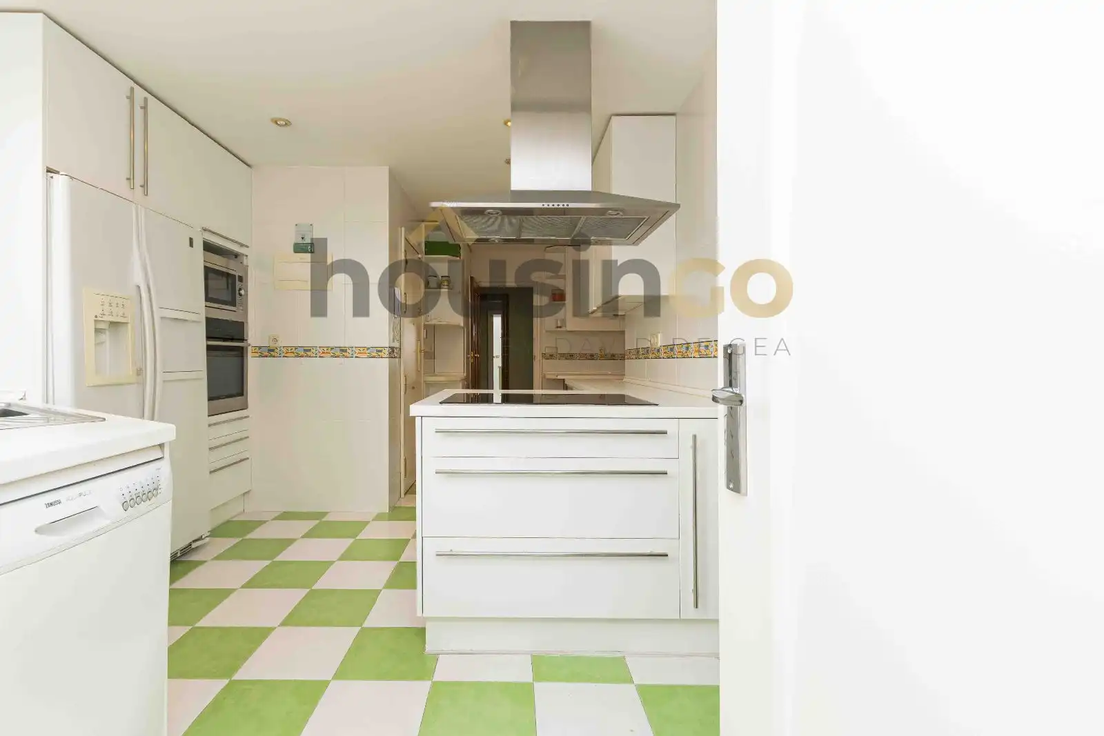 Küche von Wohnung zur Miete in Madrid mit Heizung und Terrasse