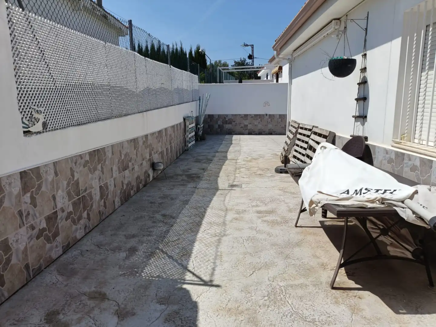 Terrassa de Casa adosada de lloguer en Montserrat amb Calefacció, Jardí privat i Parquet