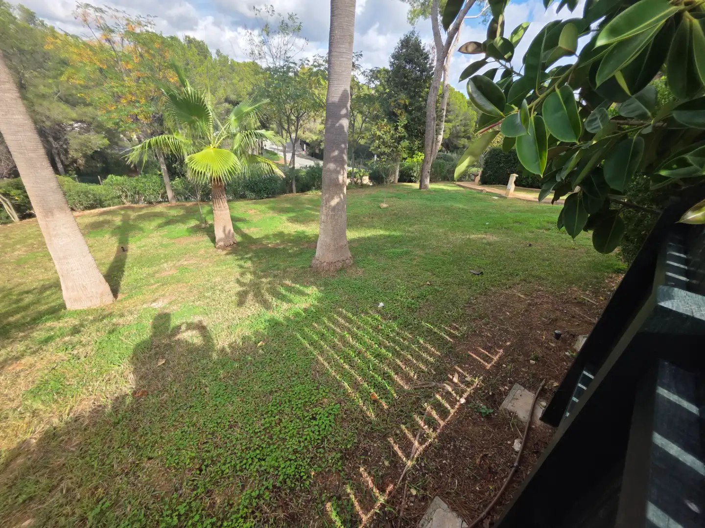 Garten von Einfamilien-Reihenhaus zum Verkauf in Calvià mit Klimaanlage, Heizung und Privatgarten