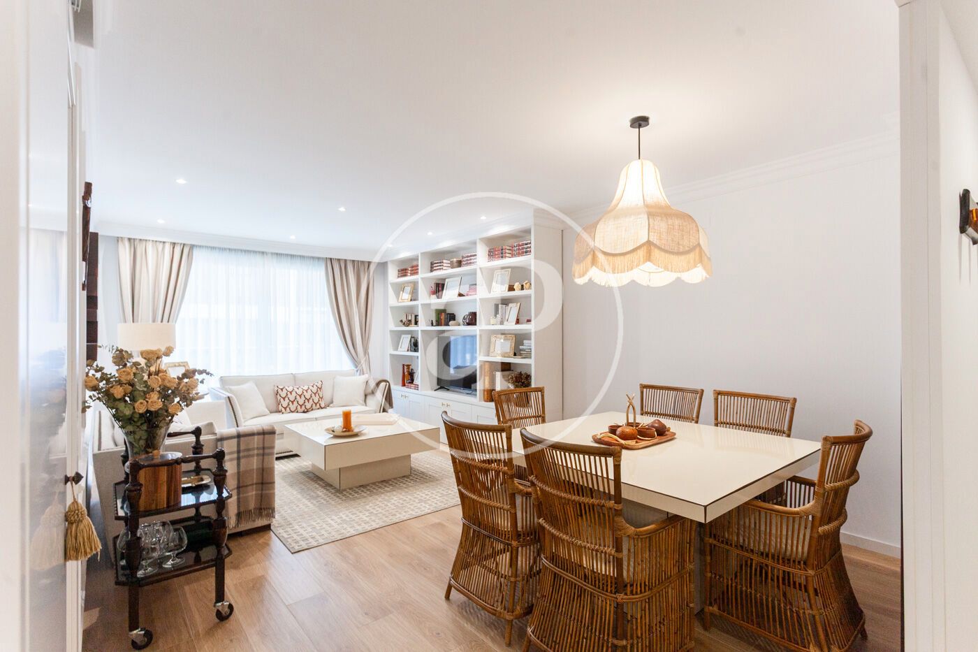 Living room of Flat for sale in Las Rozas de Madrid  with Heating, Private garden and Terrace