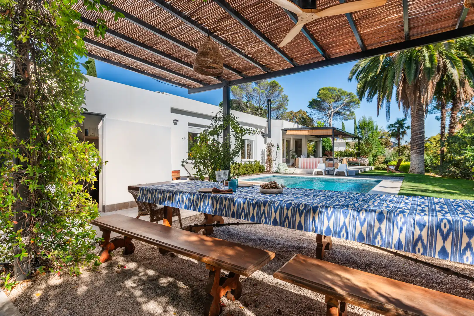 Terraza de Casa o chalet en venta en Pozuelo de Alarcón con Aire acondicionado, Calefacción y Jardín privado