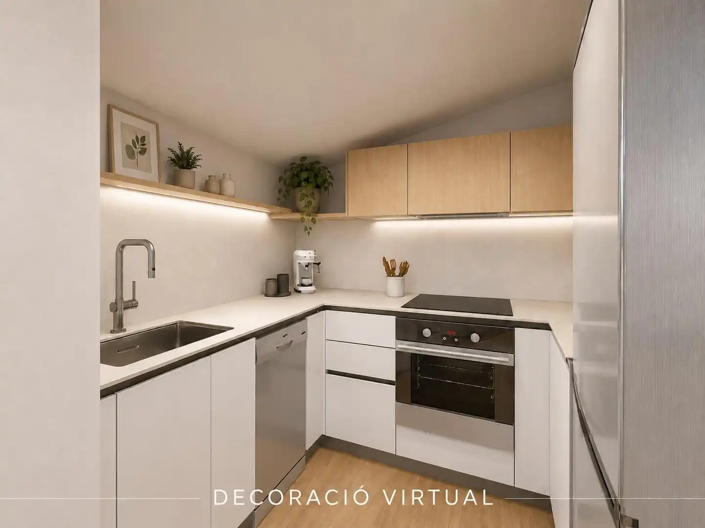 Kitchen of Attic for sale in Lleida  with Heating, Terrace and Balcony