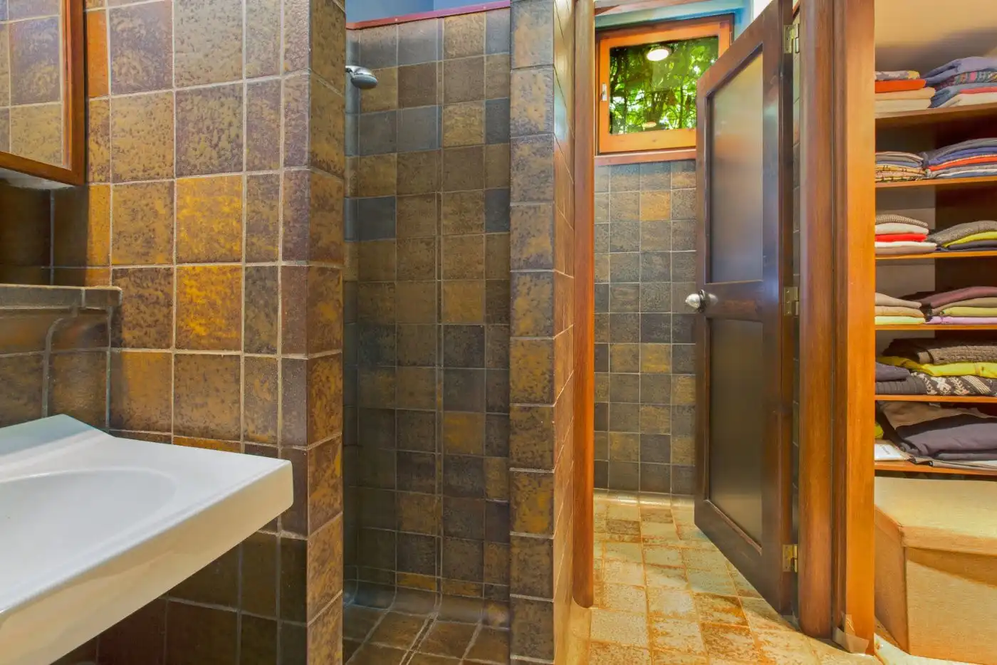 Baño de Casa o chalet en venta en Les Franqueses del Vallès con Calefacción, Jardín privado y Terraza