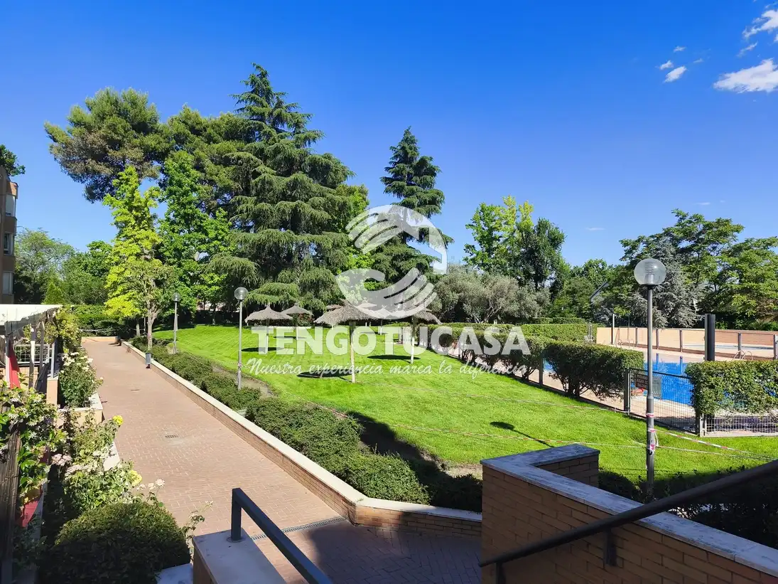 Terrace of Flat for rent in Madrid  with Air Conditioner, Heating and Terrace