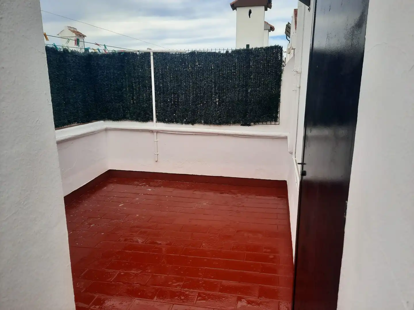 Terraza de Casa adosada en venta en La Línea de la Concepción con Aire acondicionado