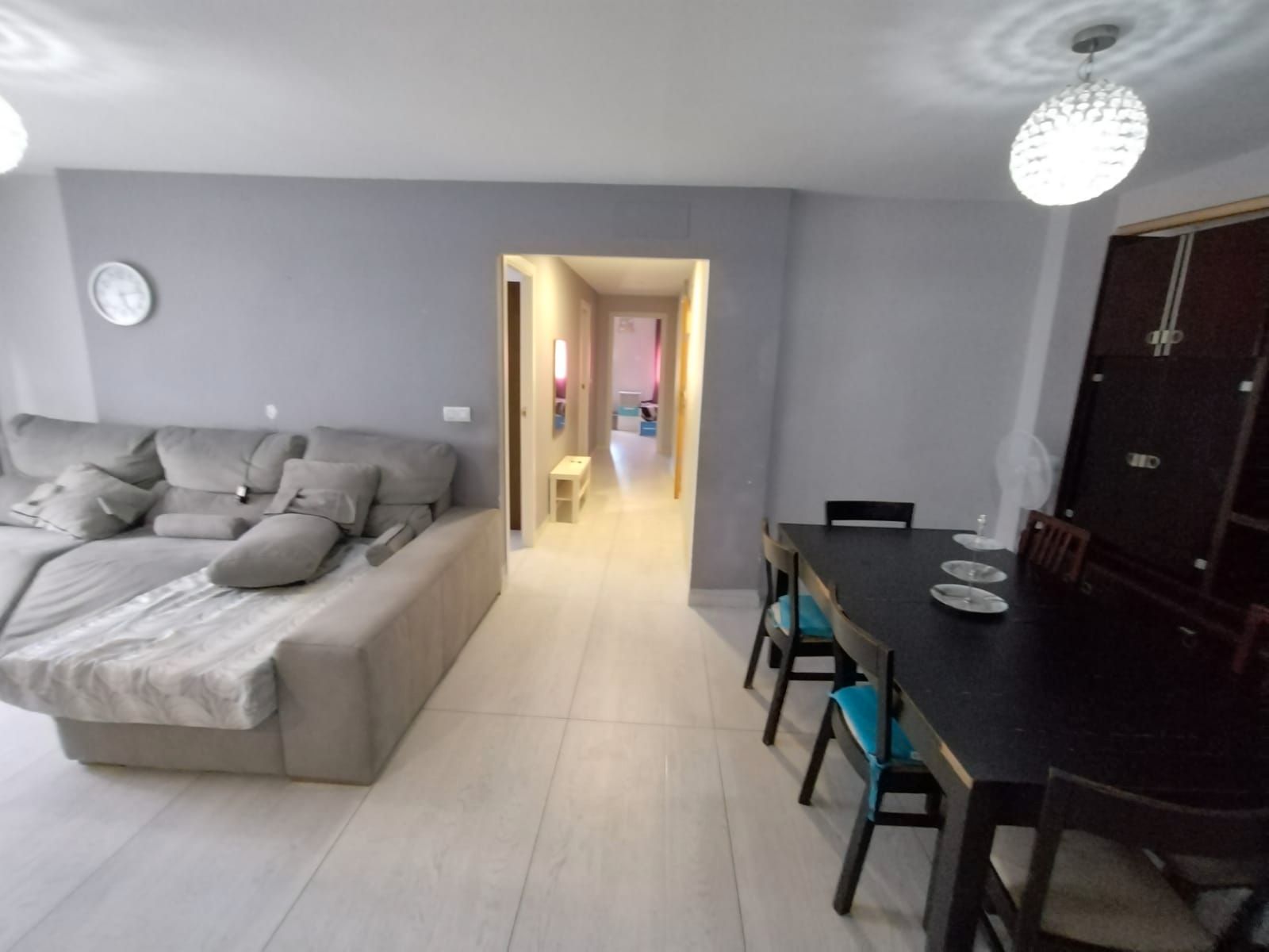 Sala d'estar de Pis en venda en Gandia amb Moblat i Forn