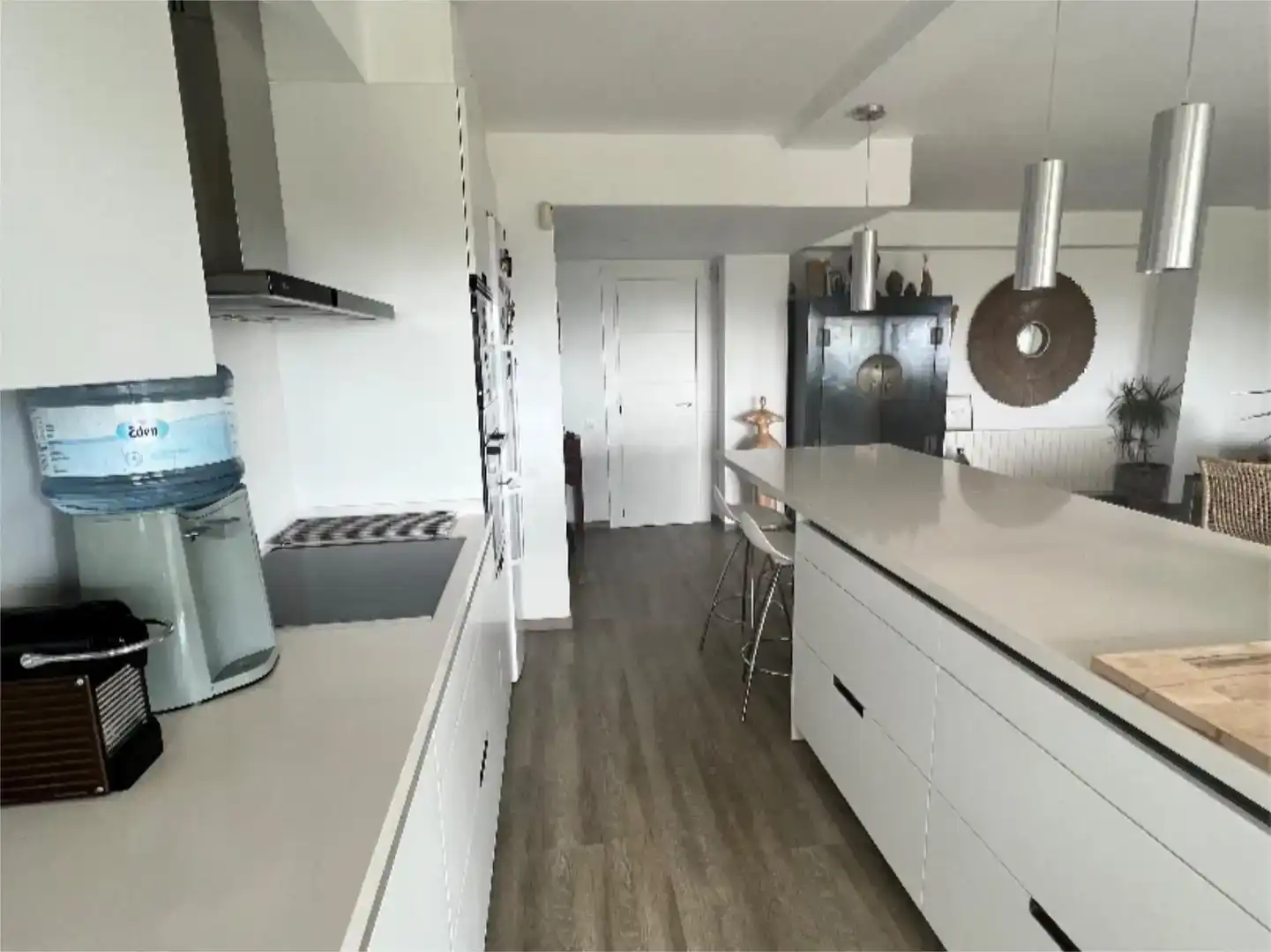 Cocina de Piso de alquiler en Castelldefels con Aire acondicionado, Trastero y Piscina