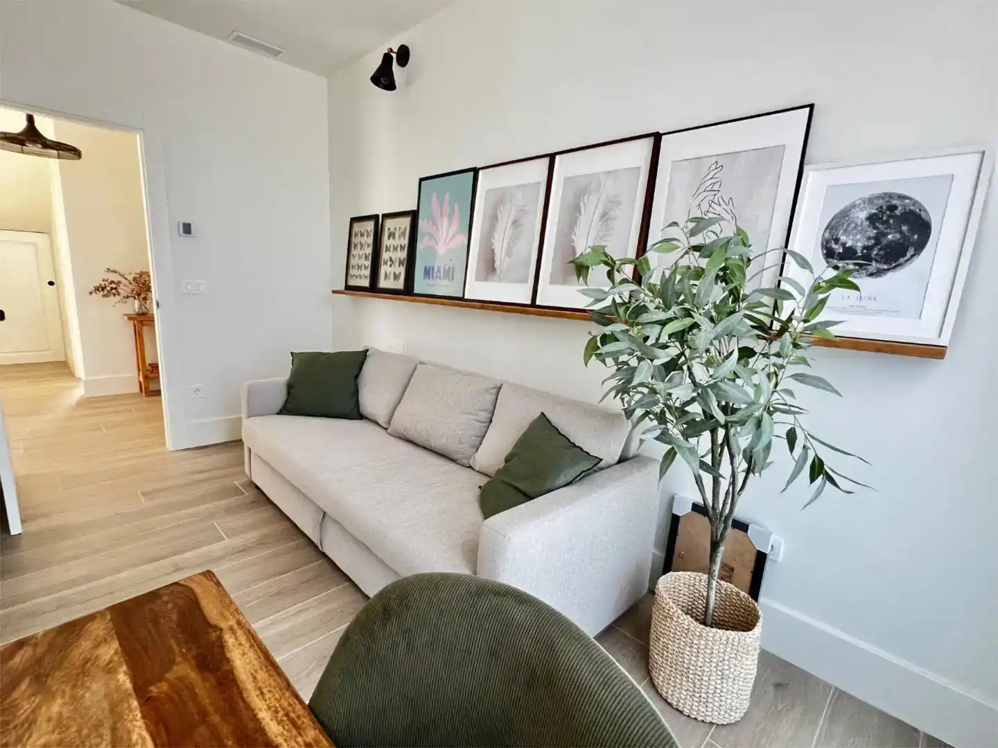 Sala d'estar de Pis en venda en Biar amb Aire condicionat, Jardí privat i Traster