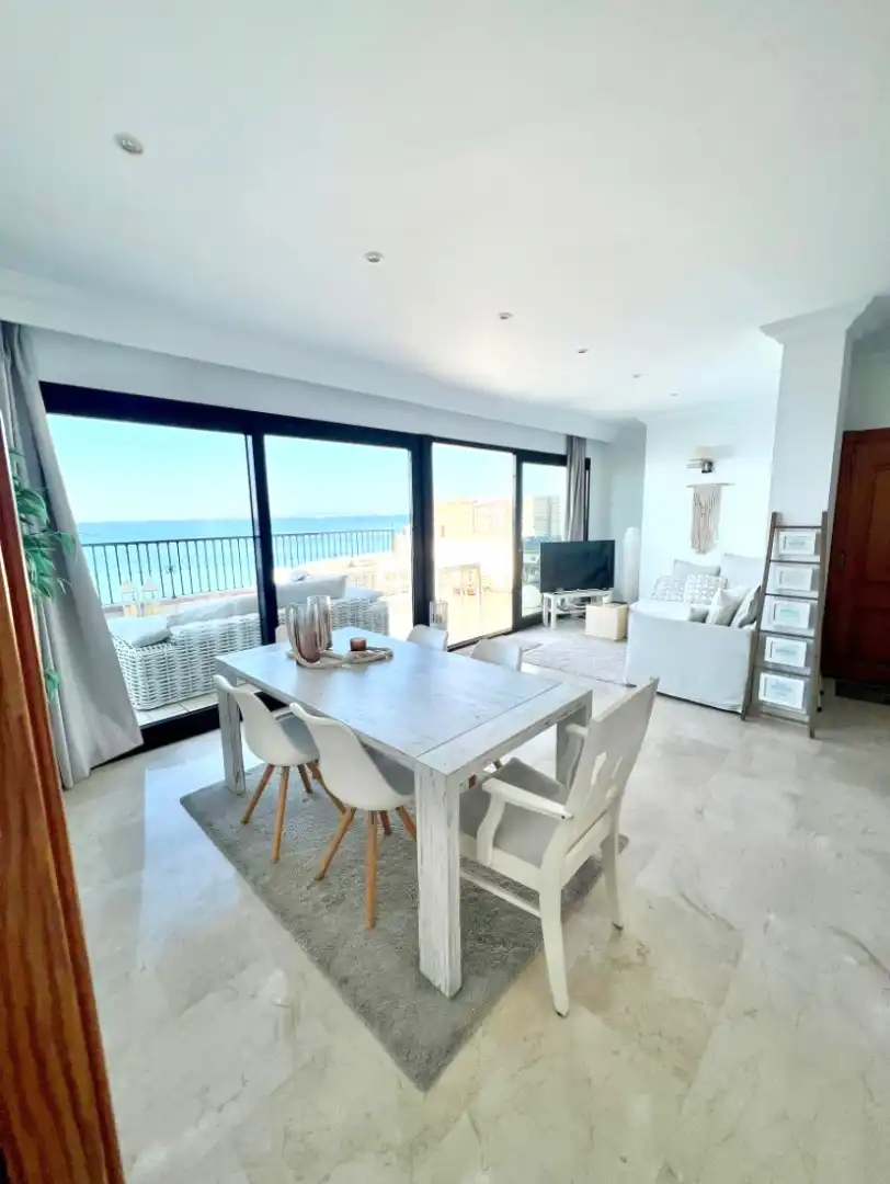 Dining room of Attic for rent in  Palma de Mallorca  with Air Conditioner, Heating and Private garden