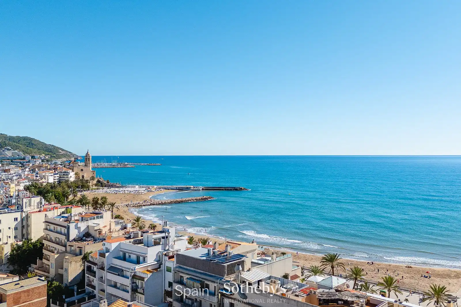 Vista exterior de Apartament en venda en Sitges amb Aire condicionat, Calefacció i Terrassa