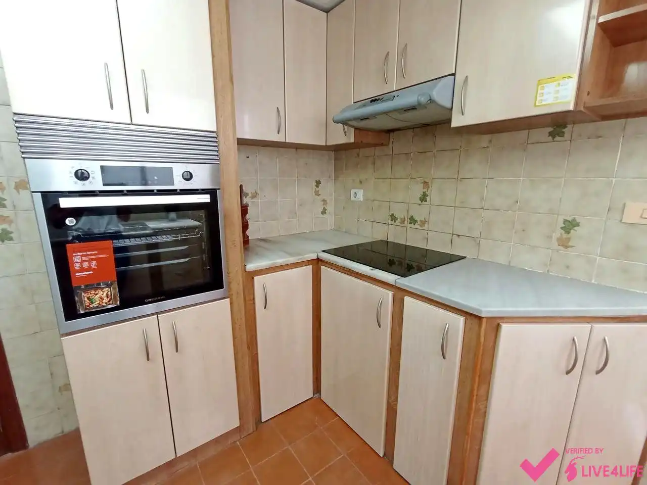 Cocina de Piso de alquiler en Valencia con Aire acondicionado, Terraza y Amueblado