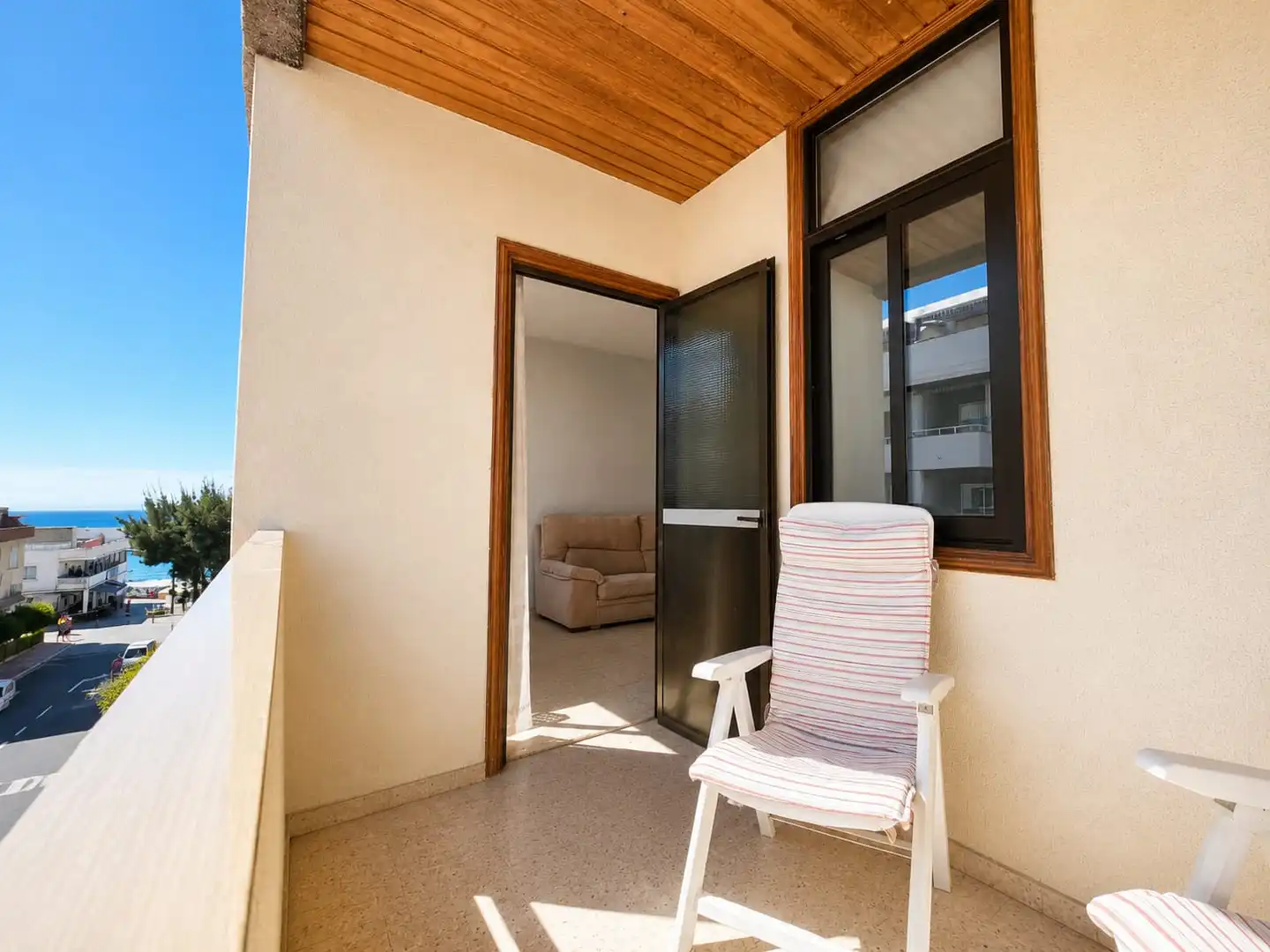 Balcony of Flat for share in Güímar  with Terrace, Furnished and Oven