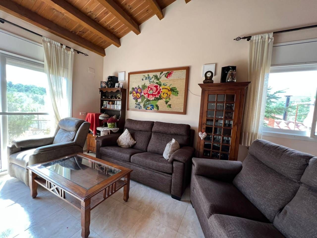 Living room of House or chalet for sale in Gualba  with Terrace