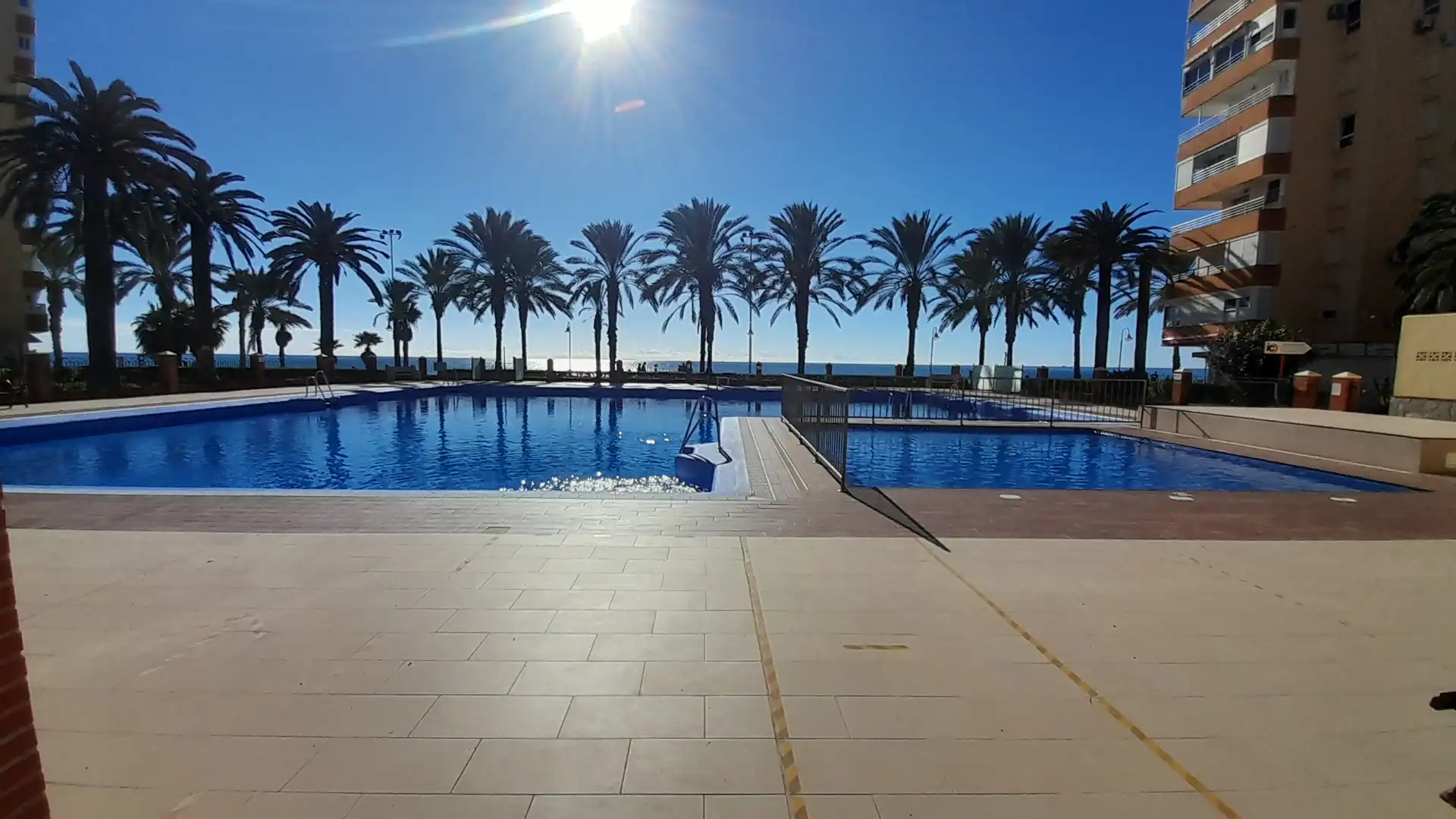 Appartement avec terrasse à louer à Paseo Marítimo de Poniente 22