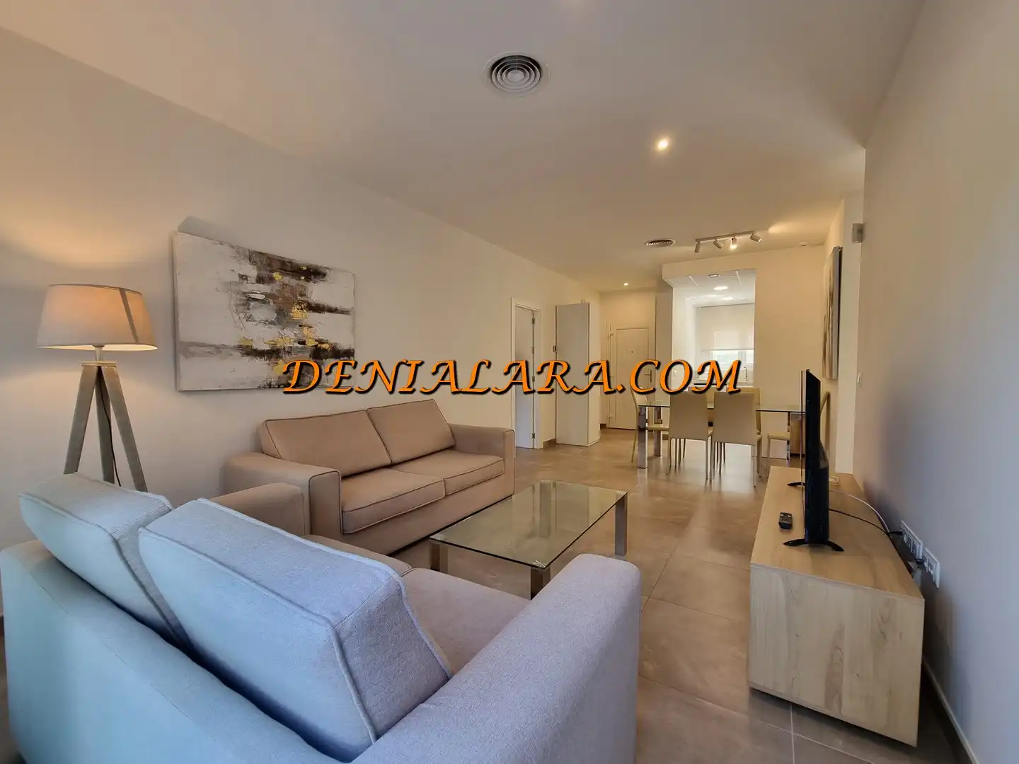 Sala de estar de Apartamento en venta en Oliva con Aire acondicionado, Jardín privado y Terraza