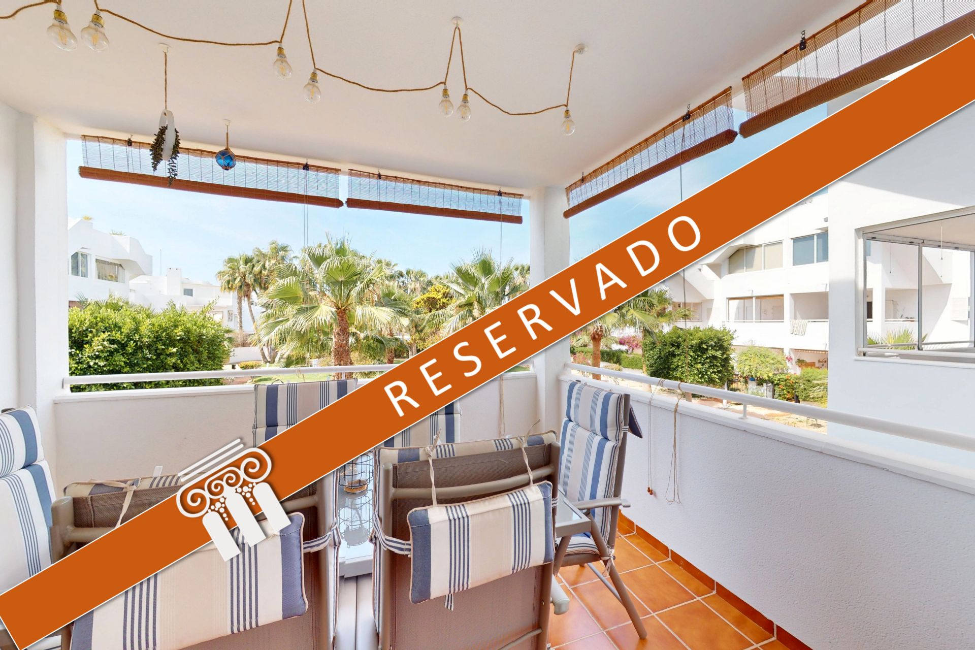 Jardí de Apartament en venda en Vera amb Terrassa, Moblat i Piscina comunitària