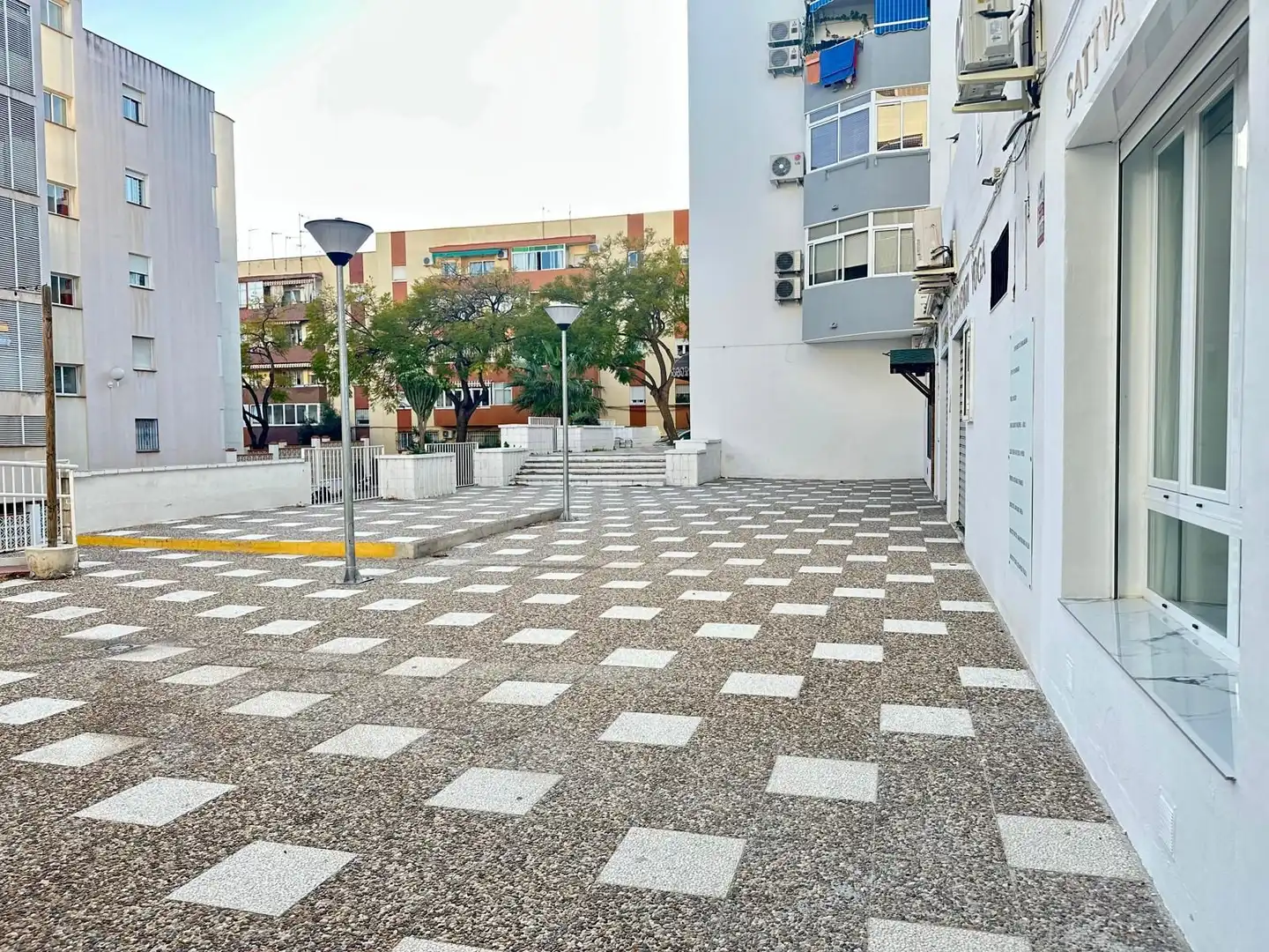 Vista exterior de Estudio en venta en Benalmádena con Aire acondicionado