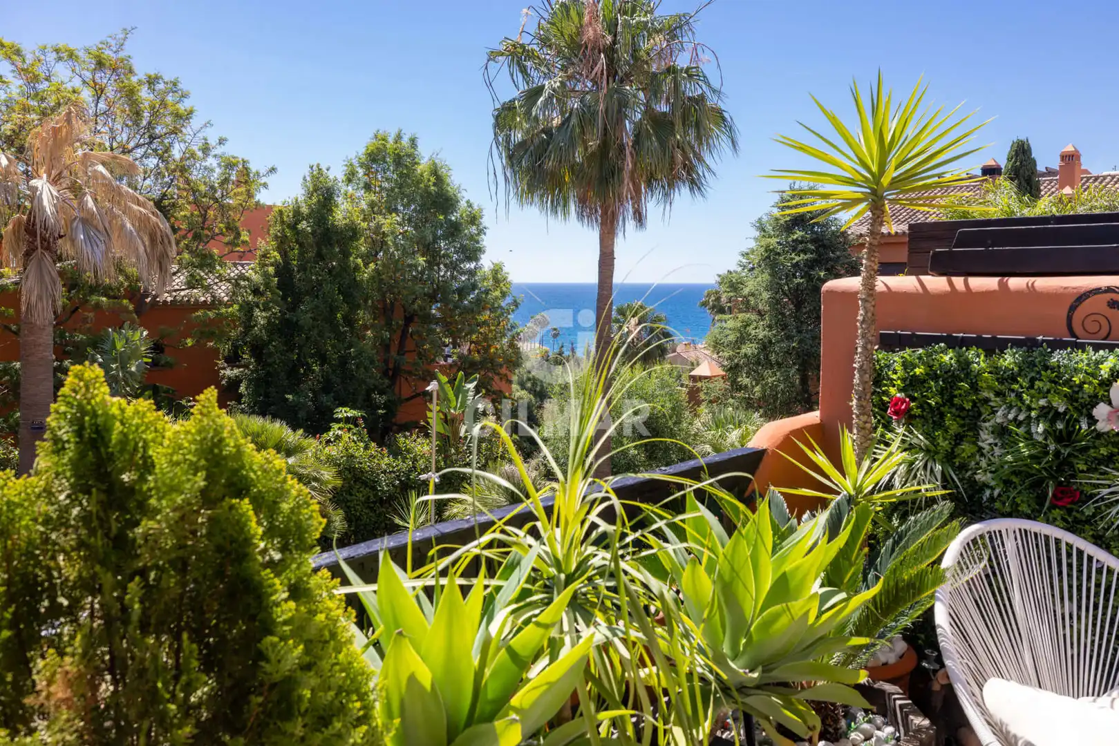 Jardín de Apartamento en venta en Estepona con Calefacción, Jardín privado y Trastero