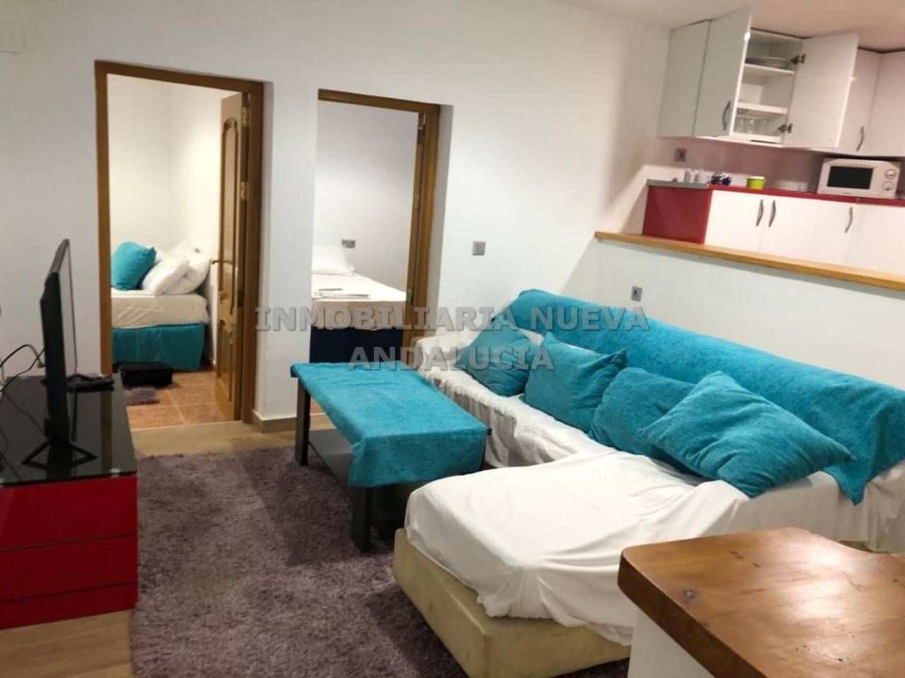 Sala d'estar de Casa o xalet de lloguer en  Almería Capital amb Moblat