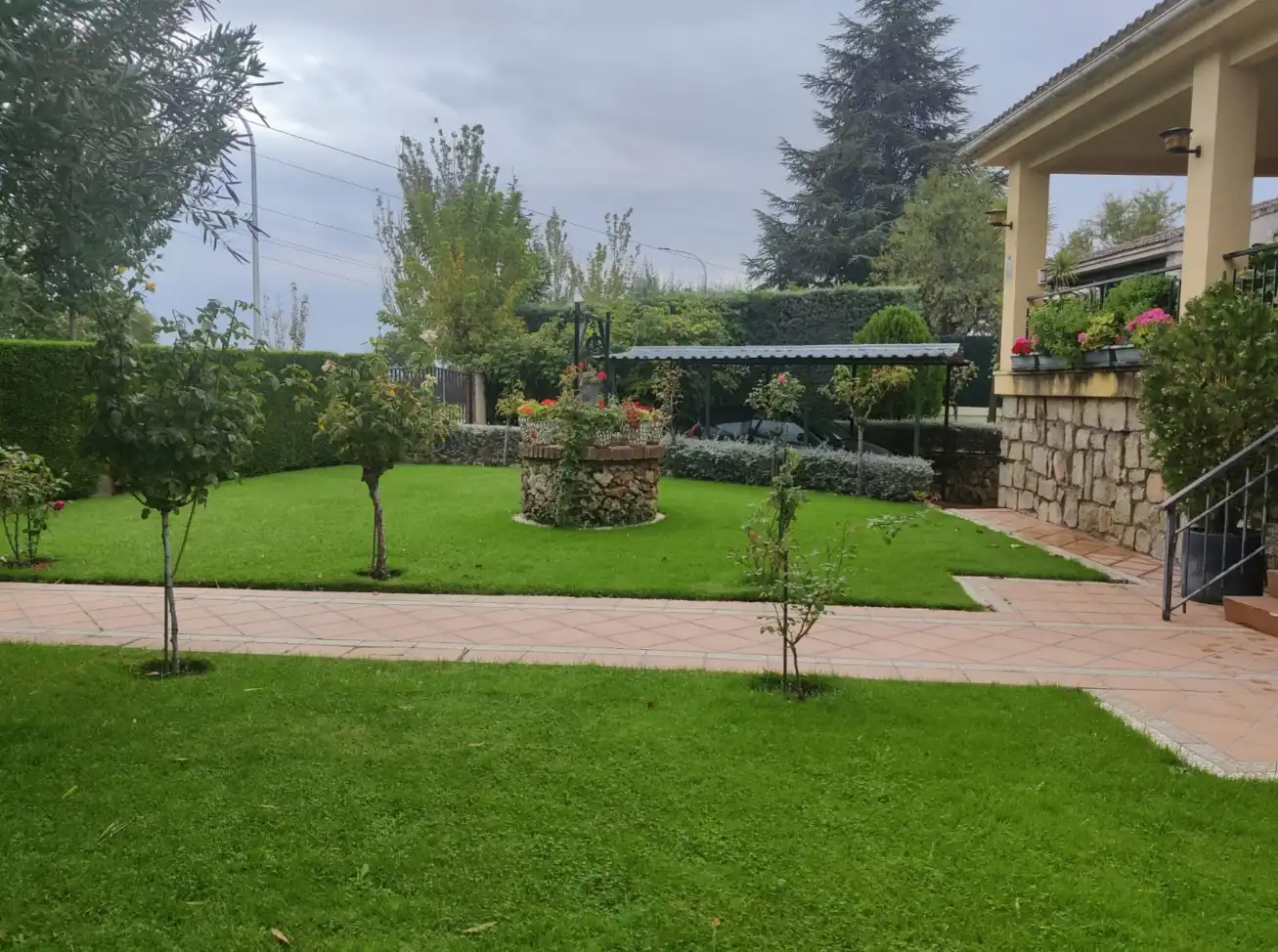 Jardí de Casa o xalet en venda en El Molar (Madrid) amb Calefacció, Jardí privat i Piscina