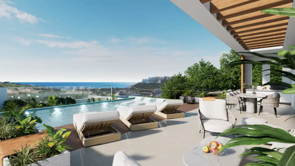 Chalet con piscina en venta en Casares Golf - Casares del Sol