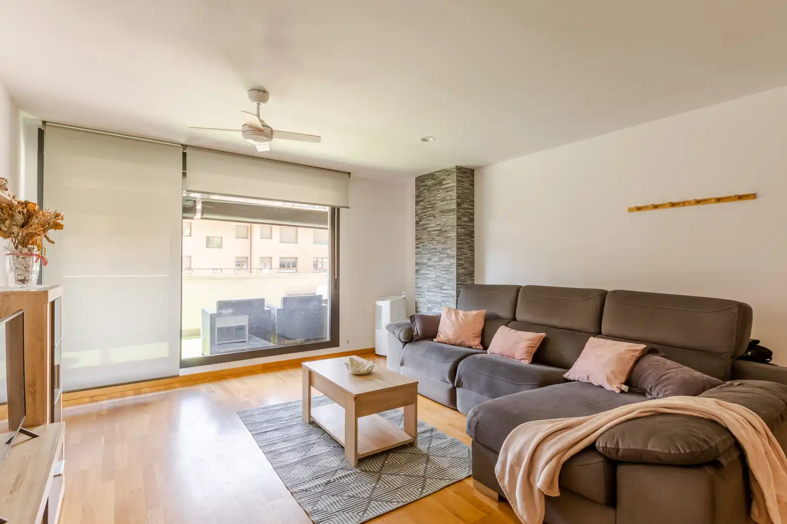 Sala de estar de Ático en venta en Huarte / Uharte con Calefacción, Parquet y Terraza
