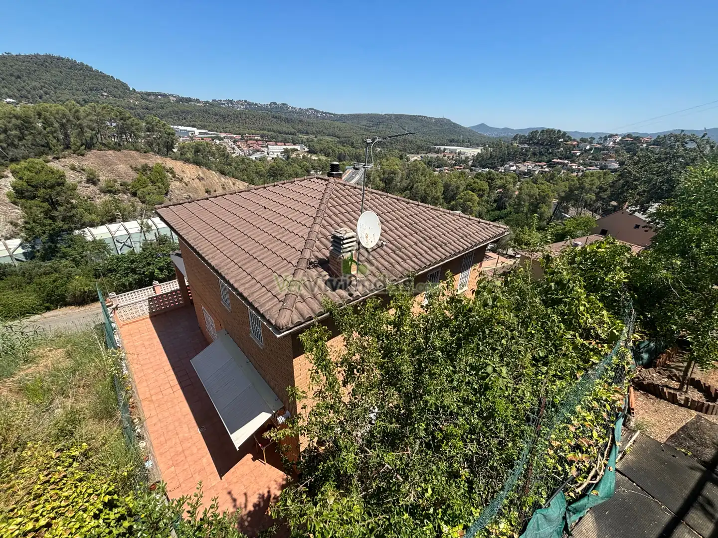 Exterior view of Houses for sale in Cervelló  with Air Conditioner, Heating and Private garden