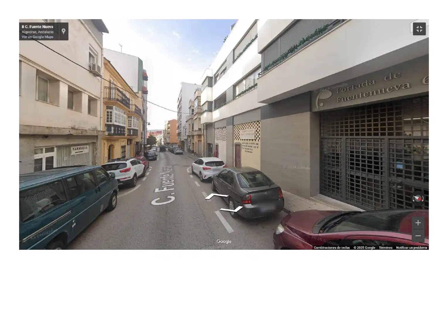 Vista exterior de Local en venda en Algeciras