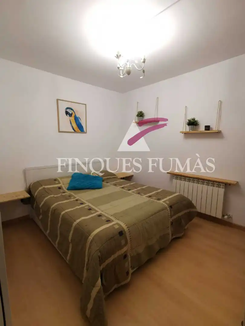 Schlafzimmer von Wohnung zur Miete in Sant Guim de Freixenet mit Heizung, Parkett und Möbliert