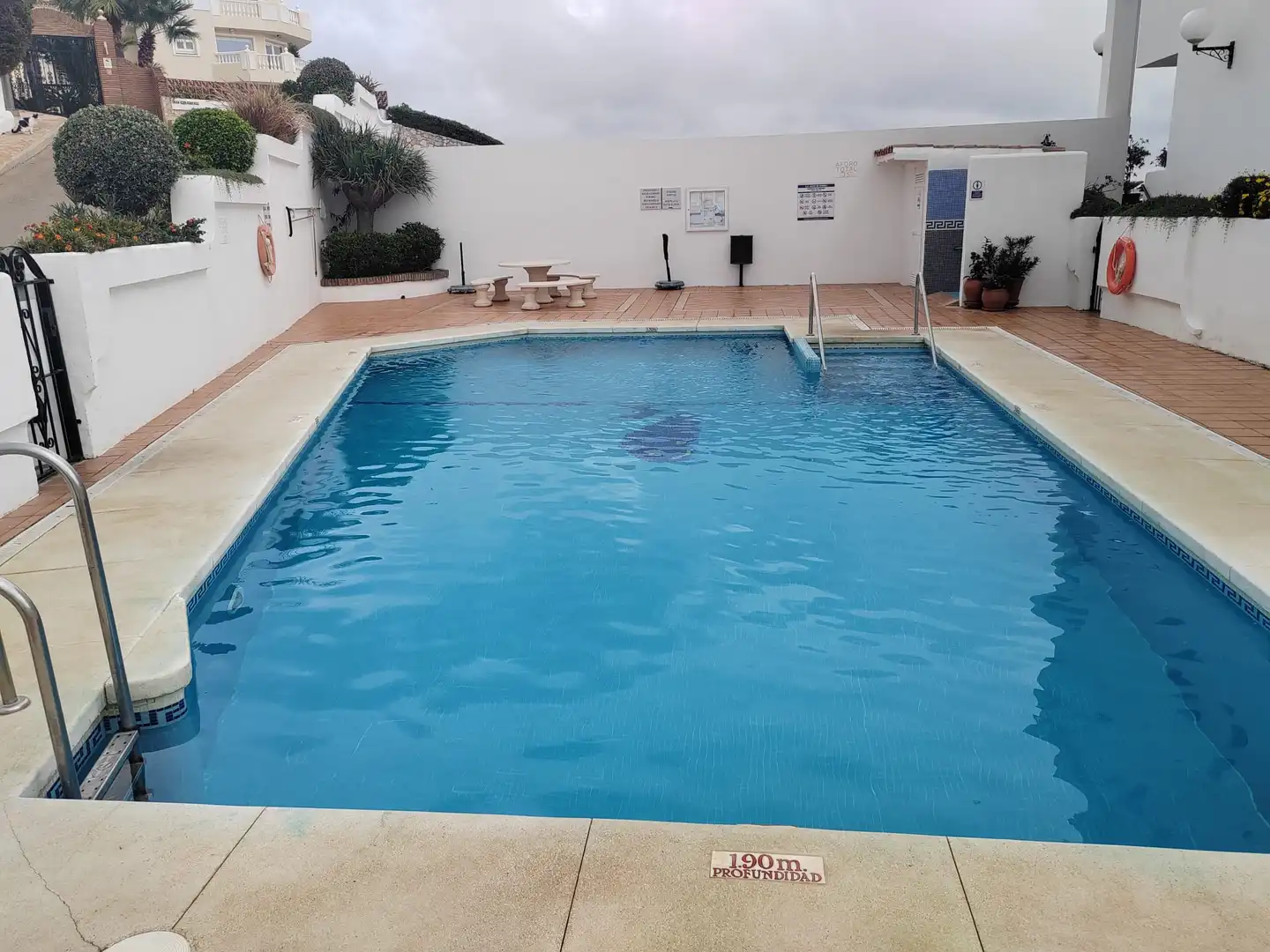 Piscina de Pis de lloguer en Mijas amb Aire condicionat, Calefacció i Parquet