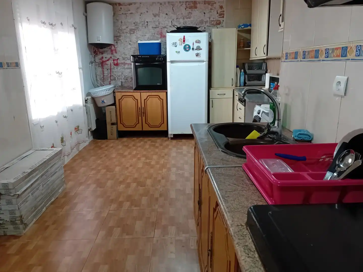 Cocina de Casa o chalet en venta en Pozuelo de Calatrava con Aire acondicionado, Calefacción y Terraza